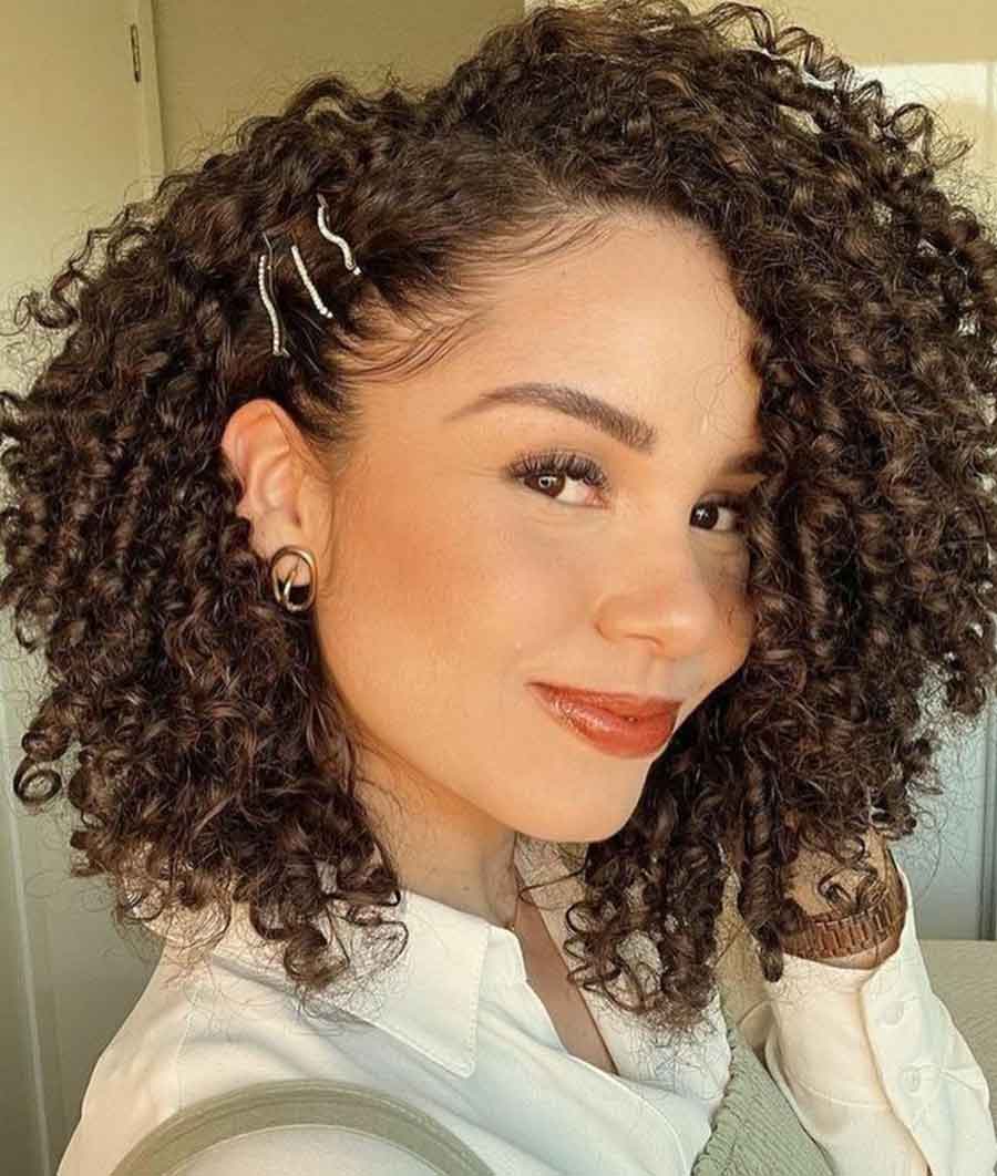 Como usar tiaras e lenços em cabelo cacheado curto