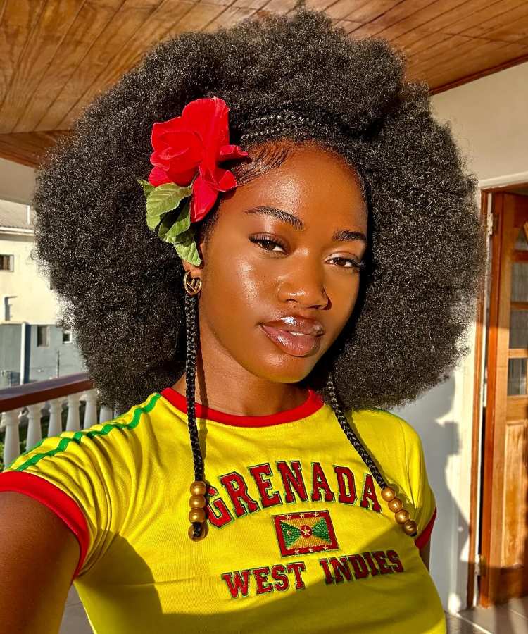 touca de cetim ou fronha de cetim para cabelo afro