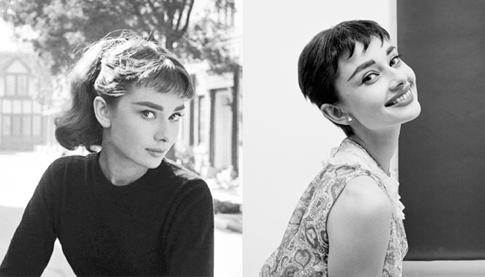 audrey hepburn cabelo