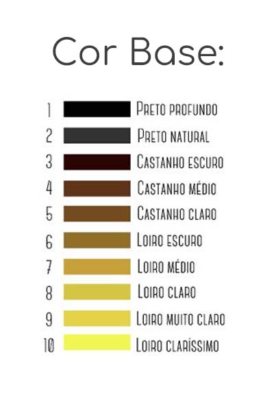 base 6 de cabelo