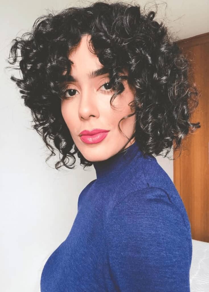 big chop cabelo ondulado