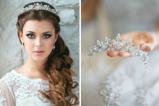 Penteados com Coroa para Cabelos Cacheados: Valorizando a Beleza Natural nos 15 Anos