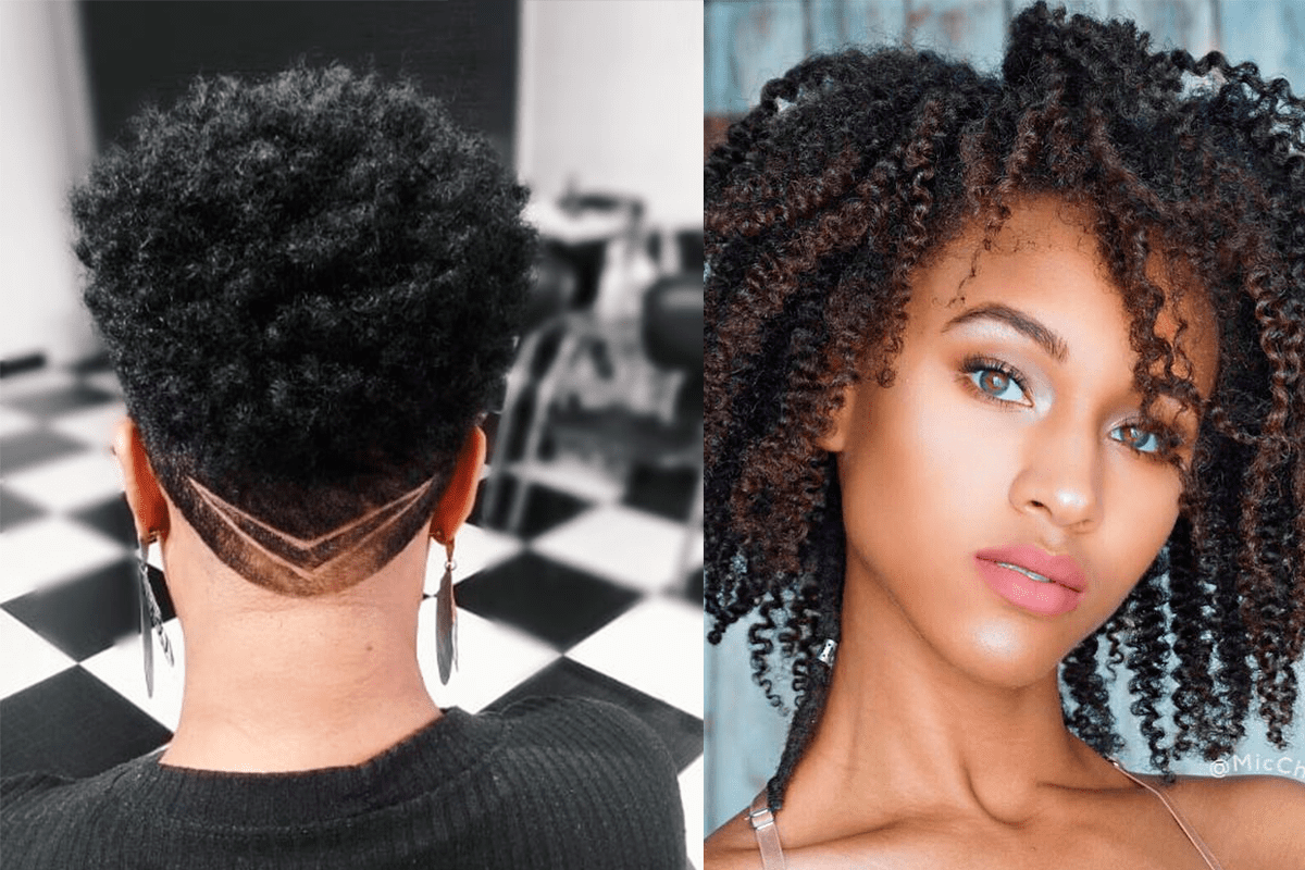Inspirações de Coloração para Cabelos Crespos 4C Curtos