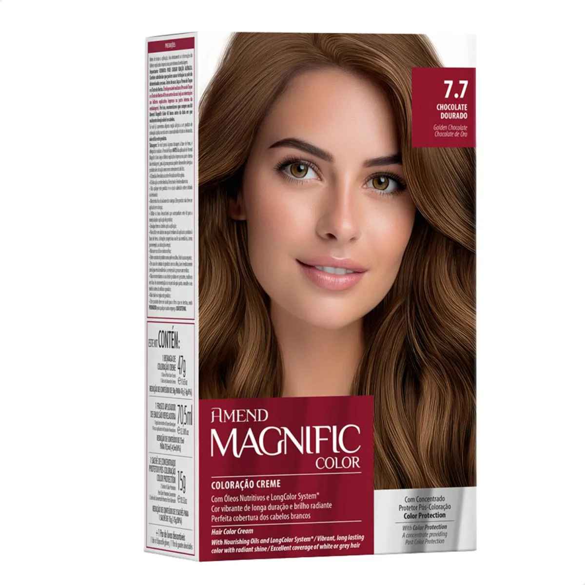 melhores ideias cabelo 7.7 marrom chocolate