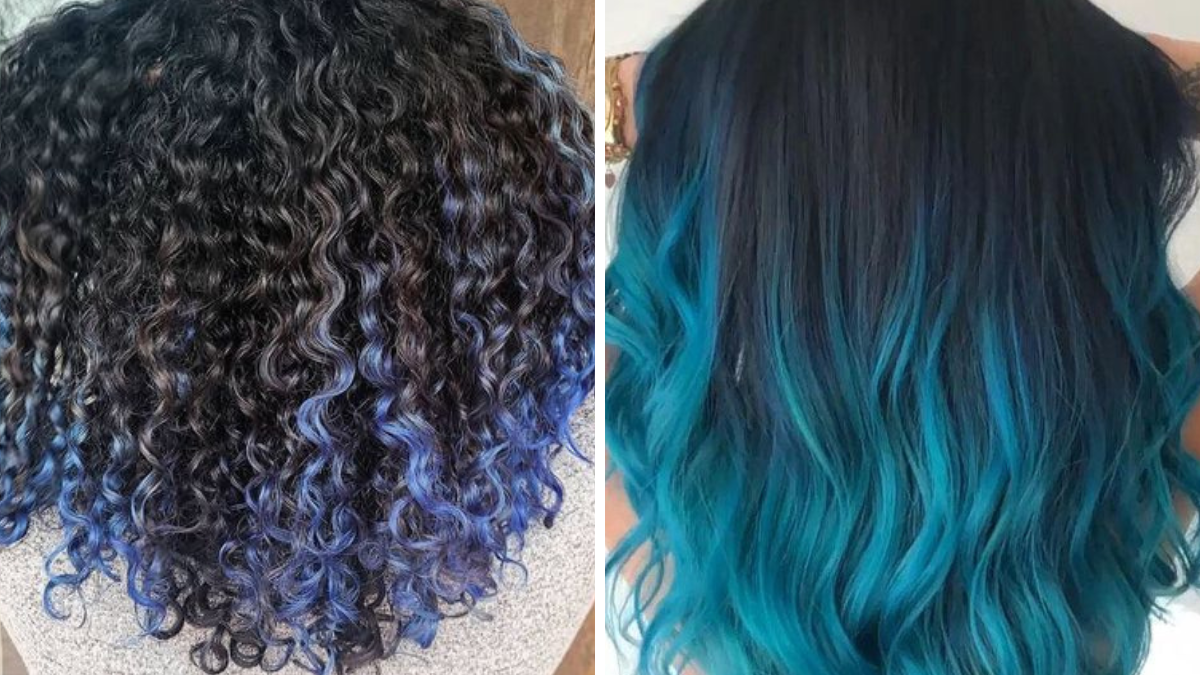 Guia Completo de Descoloração para Cabelo Azul nas Pontas