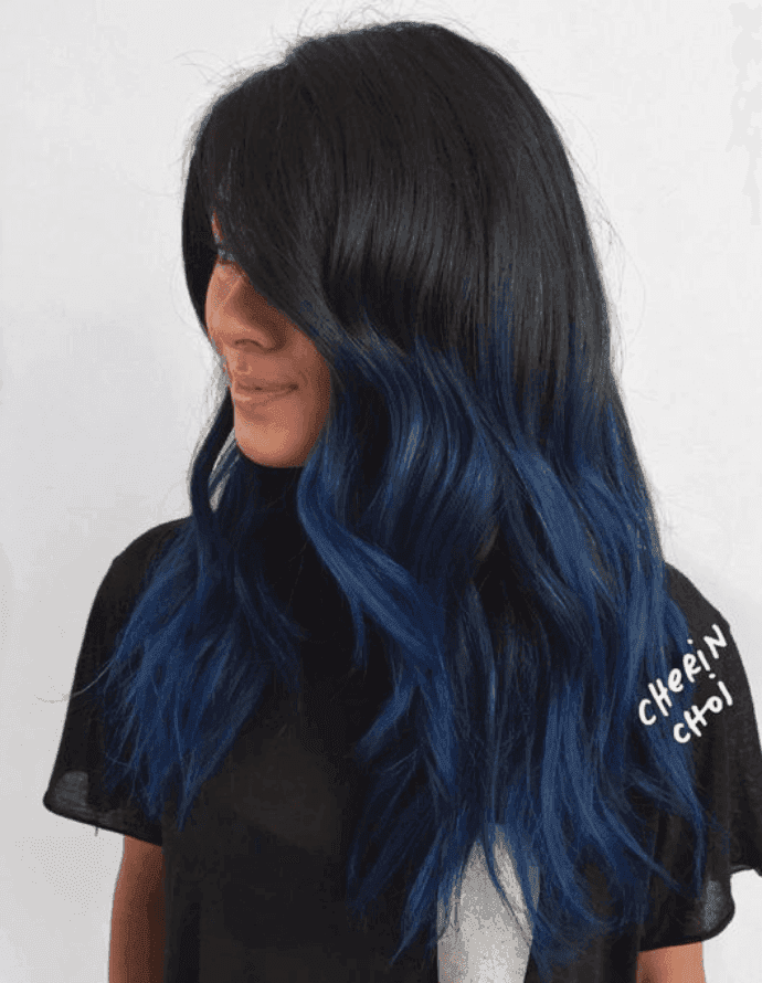 Ombré Hair Azul vs. Dip Dye: Qual Técnica Escolher?