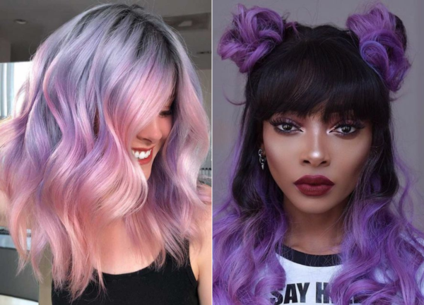 descolorir cabelo para azul na parte de baixo passo a passo