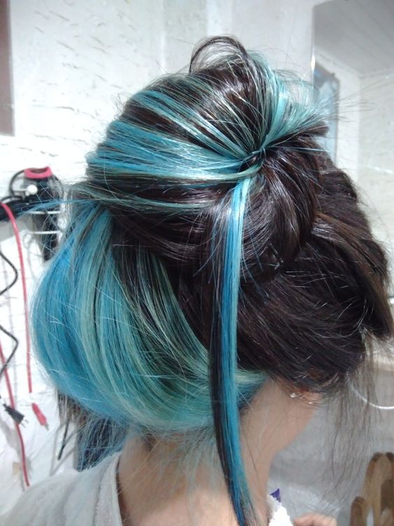 Ombré Hair Azul: A Tendência de Baixa Manutenção para Fios Fantasia