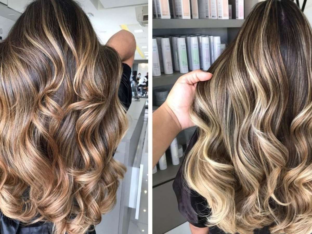 cabelo branco platinado morena
