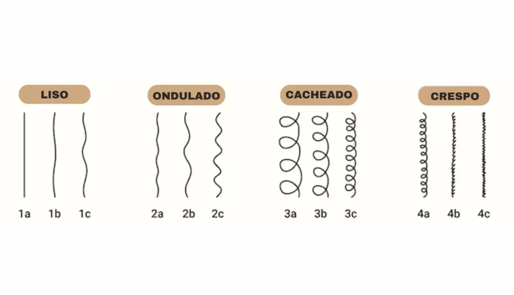 Guia Completo: Entenda a Classificação dos Tipos de Cabelo (1A a 4C)