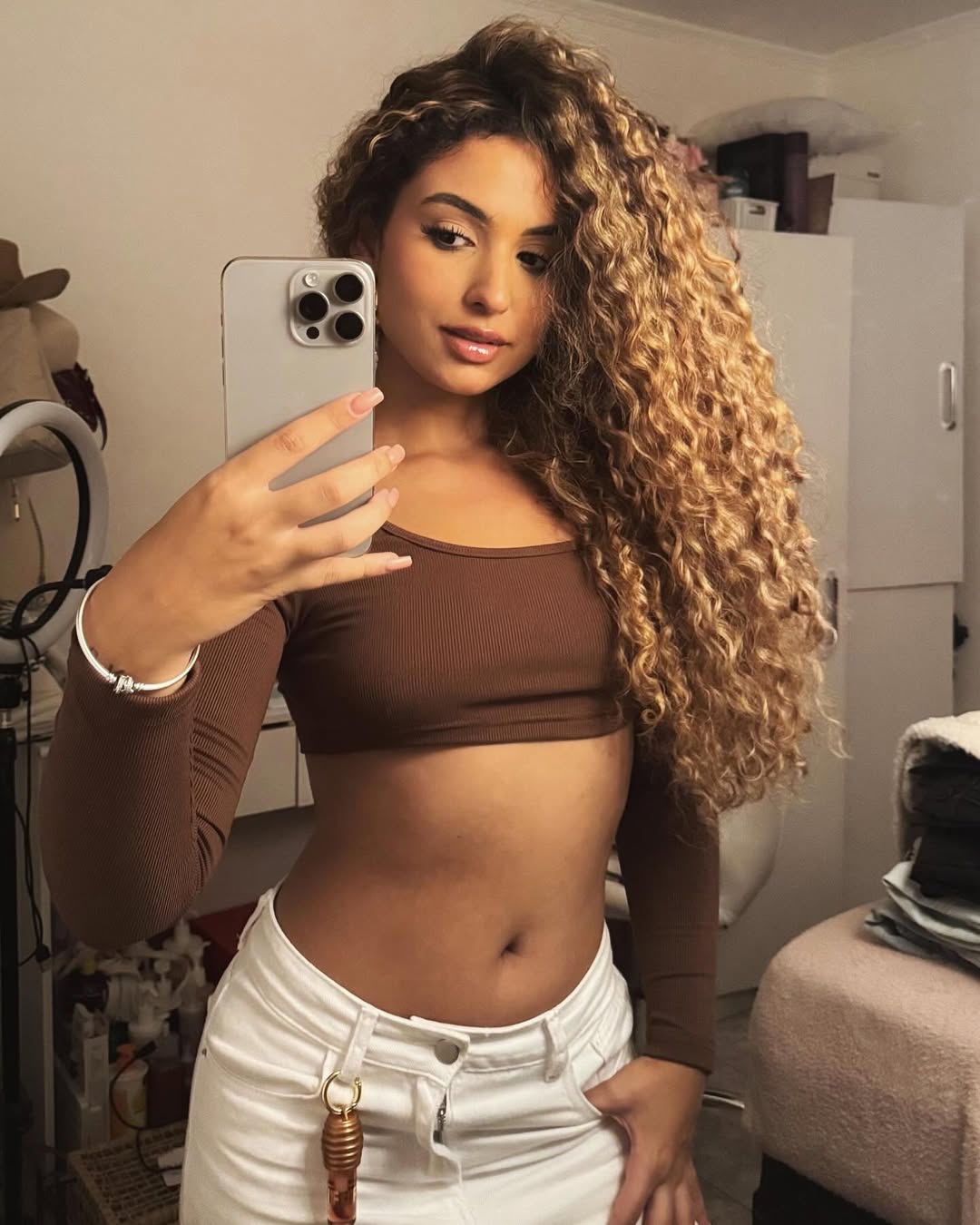 Cabelo Cacheado Loiro