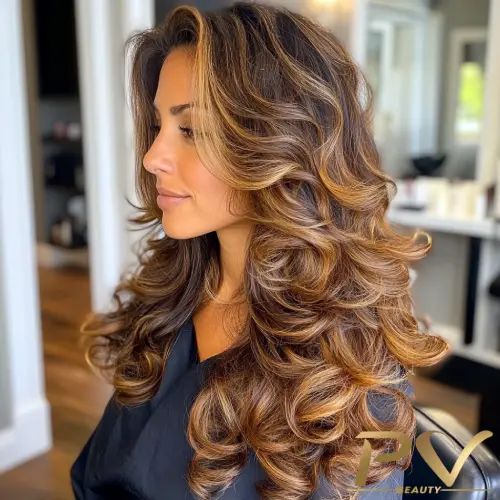 cabelo cacheado ombre hair