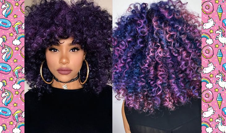 Violeta Genciana em Cabelos Cacheados: Guia de Uso e Cuidados