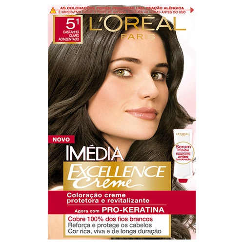 cabelo castanho claro acinzentado