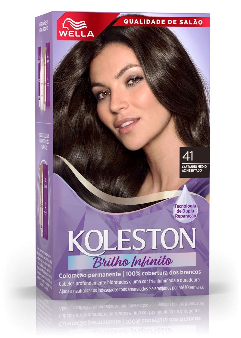 cabelo castanho claro acinzentado