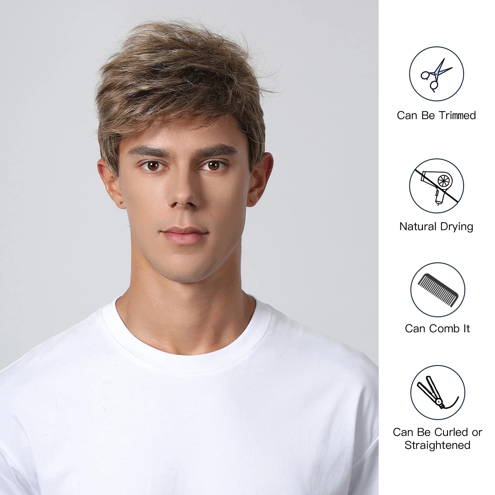 Guia Completo de Tonalizantes Masculinos para Cabelo Castanho Claro