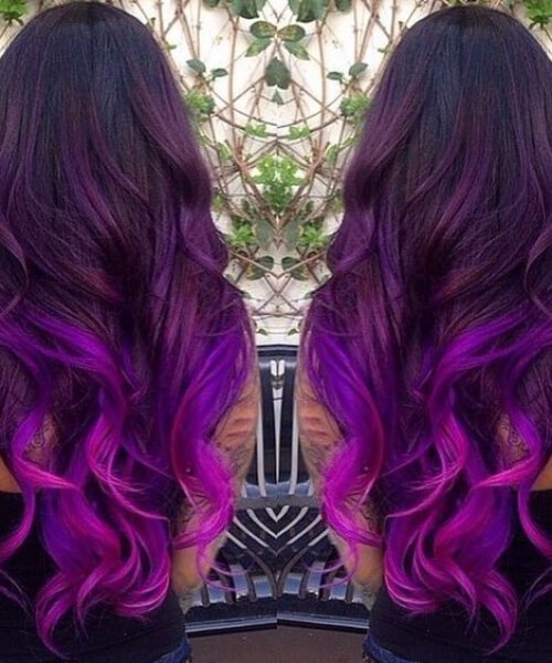 Cabelo Roxo e Azul: Inspirações e Técnicas para um Visual Galáxia ou Unicórnio