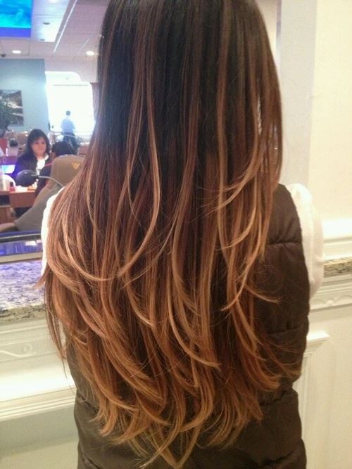 cabelo com luzes e californiana