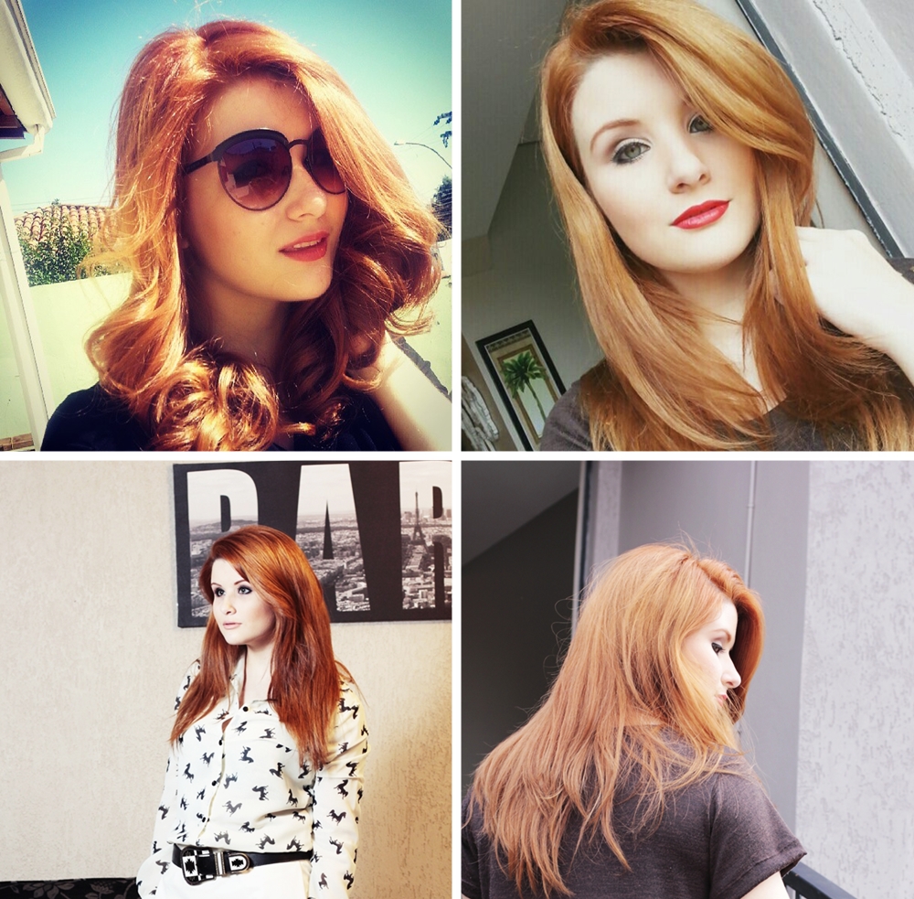 Mechas Ruivas com Raiz Esfumada: A Tendência que Reduz a Necessidade de Retoques