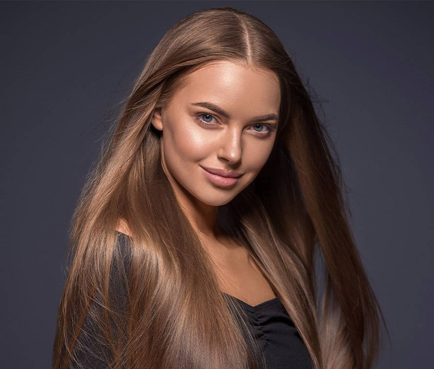 cabelo com relaxamento