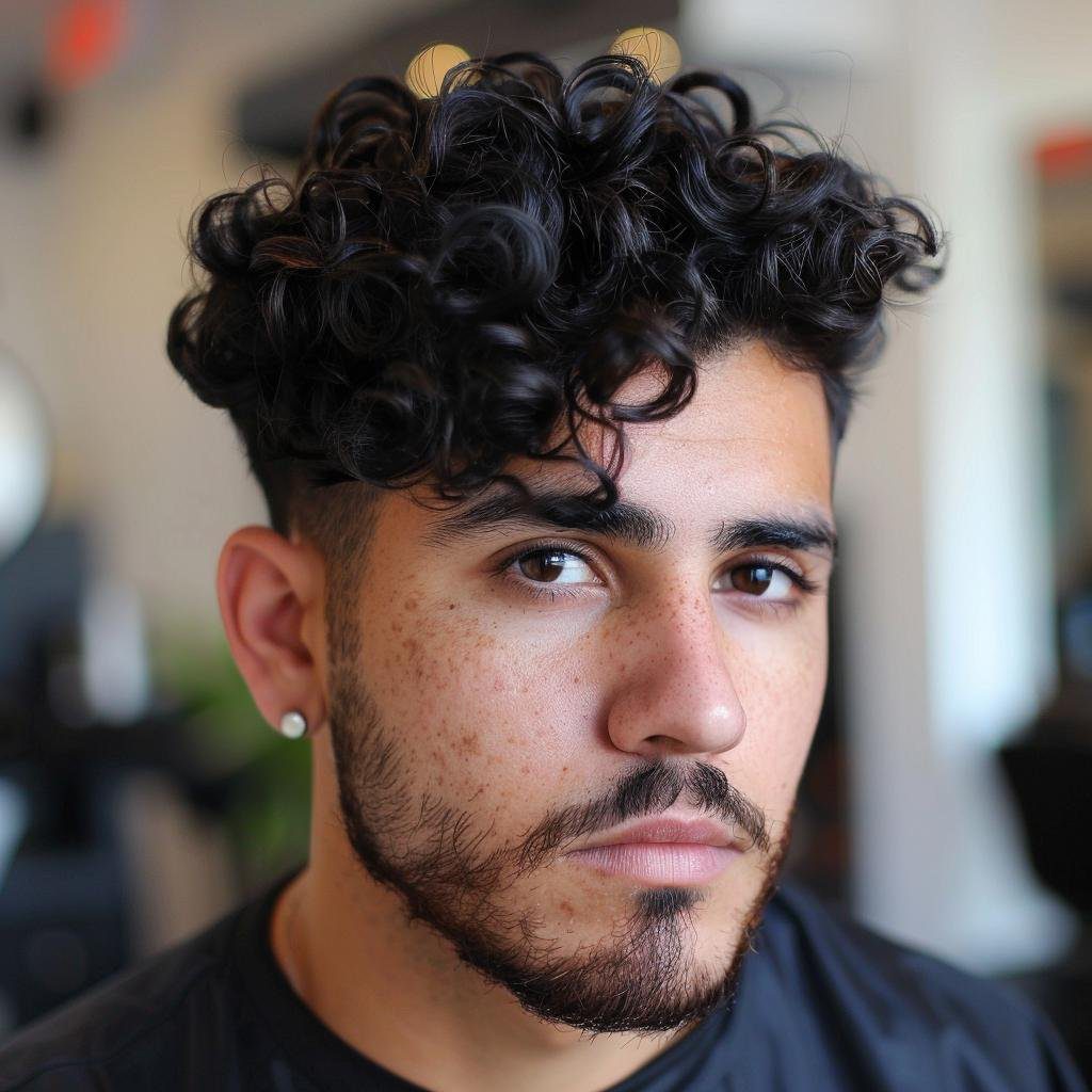 Rotina Essencial de Cuidados para Cabelo Crespo Masculino: Hidratação e Finalização