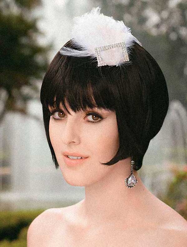 Penteados de Festa Temática Anos 60 para Cabelos Curtos