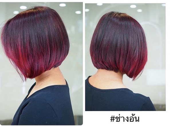 Kitty Cut e Bob: Cortes versáteis para realçar sua coloração fantasia