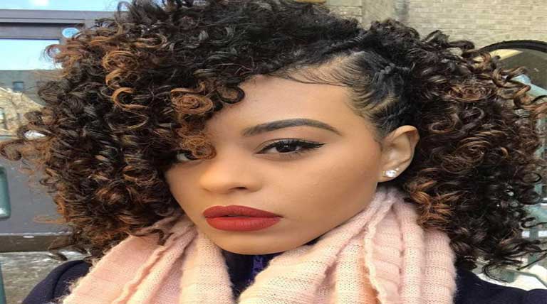 short bob com californiana ondulada