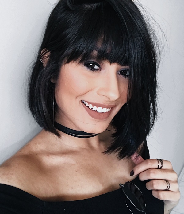 Franja Cortina em Cabelos Curtos: Tendência e Estilização Passo a Passo