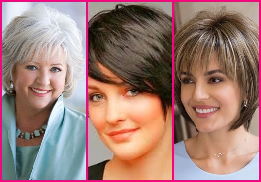 cortes de cabelo que rejuvenescem 60 anos rosto redondo