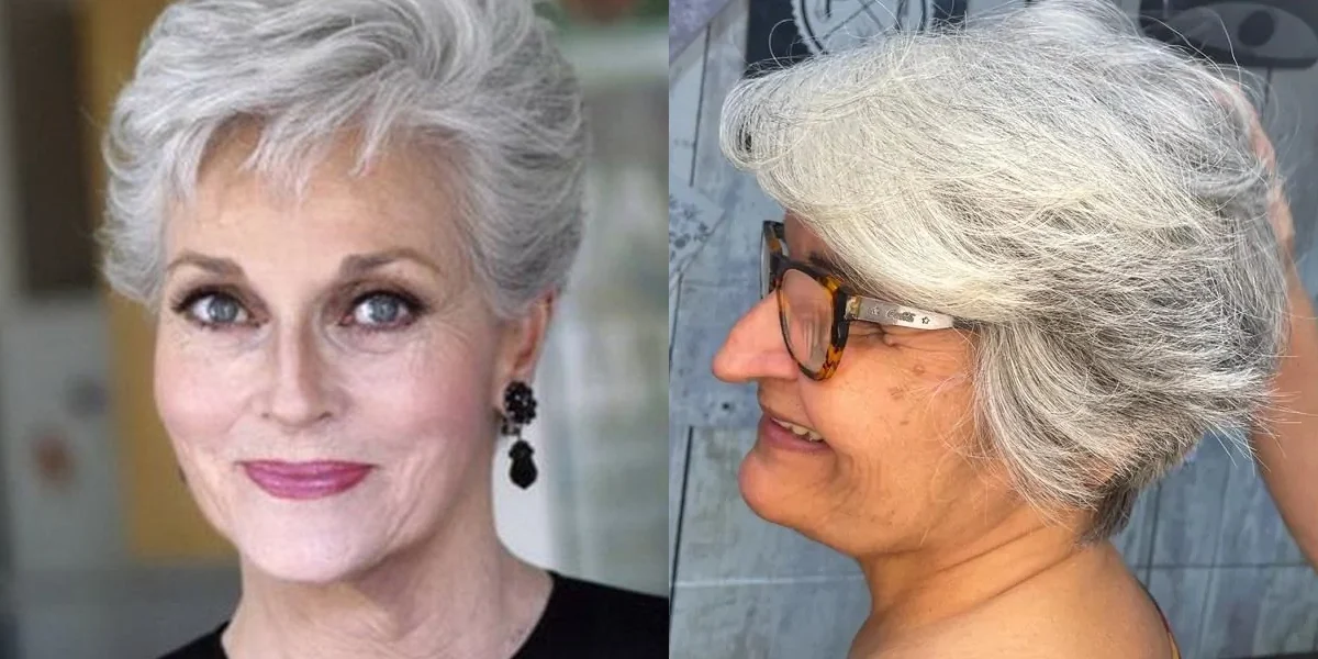 Cortes de Cabelo Curto para Cada Formato de Rosto em Mulheres Maduras