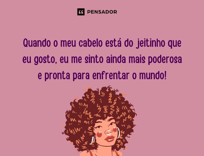 cabelo curto personalidade forte frases