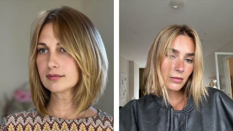 Cores de cabelo que valorizam o rosto redondo