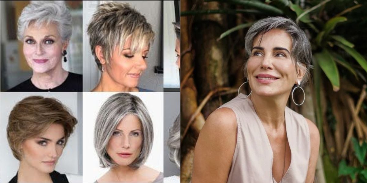 Cortes de cabelo da Glória Pires: do chanel curto ao shaggy moderno