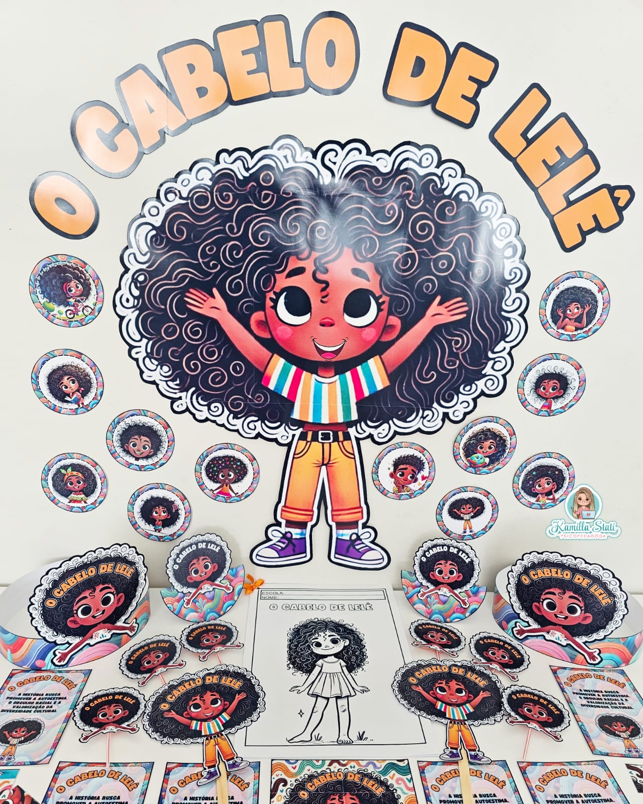 5 ideias de títulos:
1. O Cabelo de Lelê: Uma Jornada de Autoconhecimento e Empoderamento
2. Explorando a Ancestralidade Africana Através do Livro 