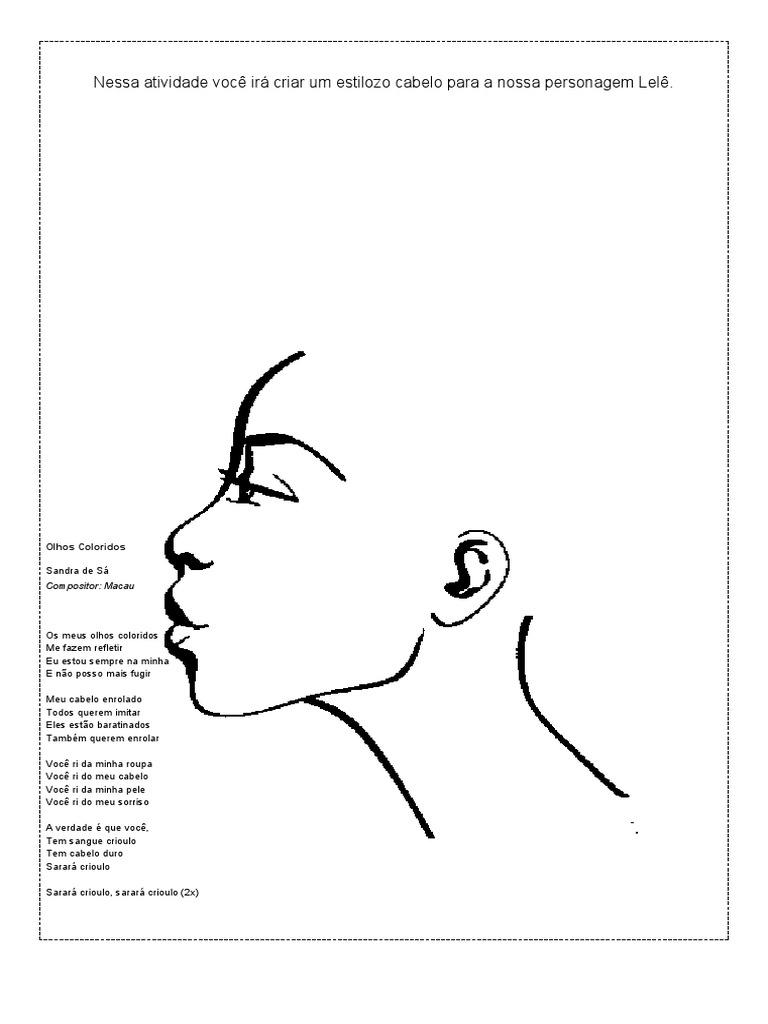 5 ideias de títulos:
1. O Cabelo de Lelê: Uma Jornada de Autoconhecimento e Empoderamento
2. Explorando a Ancestralidade Africana Através do Livro 