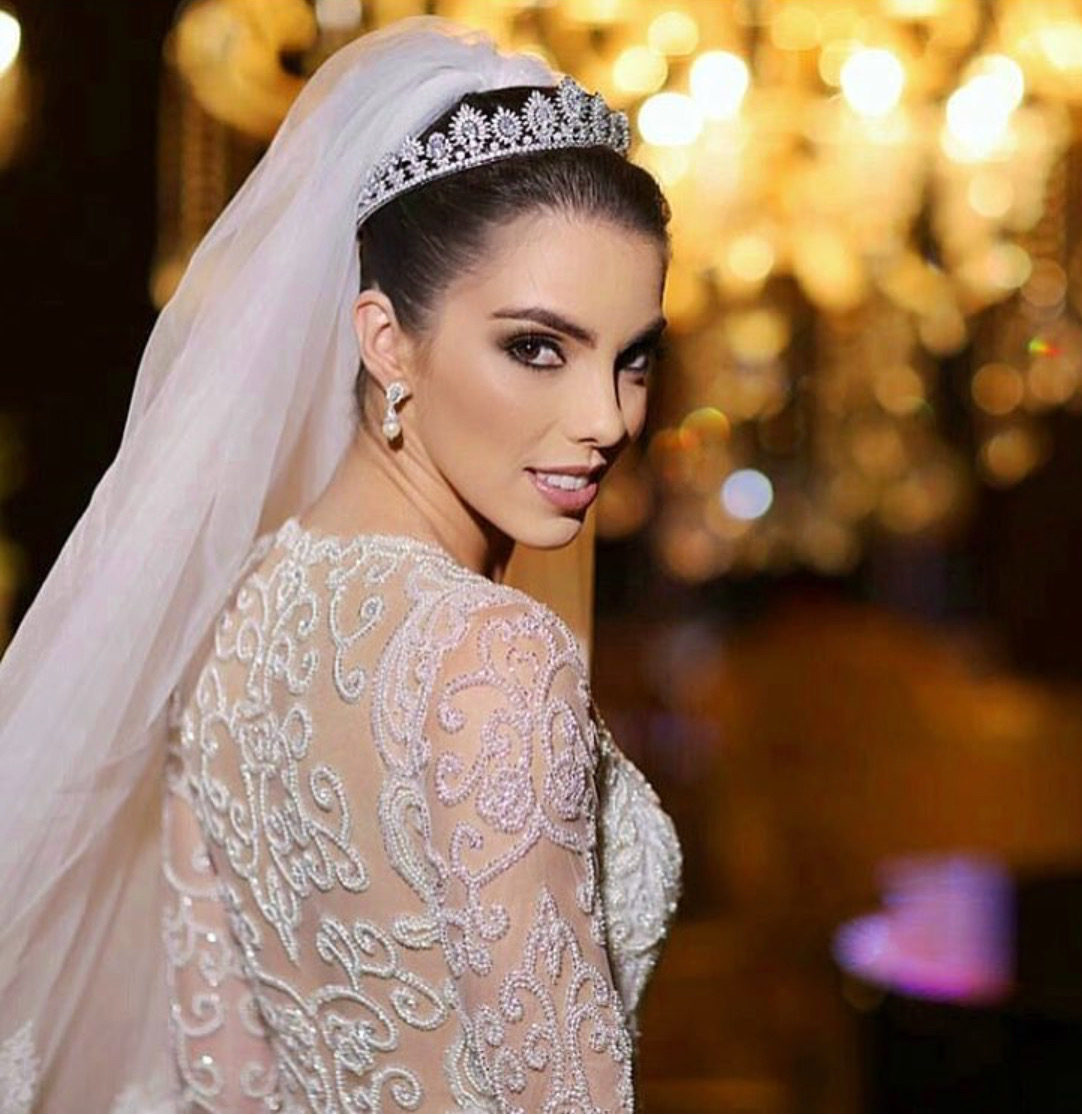 Véus de noiva: Qual o melhor comprimento para cabelo solto?