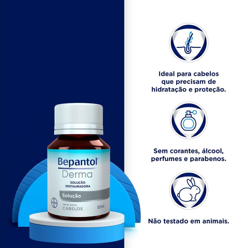 dexpantenol para cabelo danificado