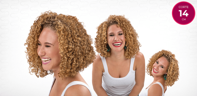 cabelo encaracolado