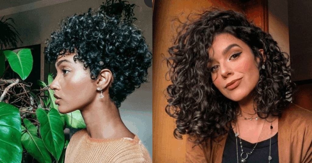 Bob com Nuca Batida: Sofisticação para Seus Cachos Curtos