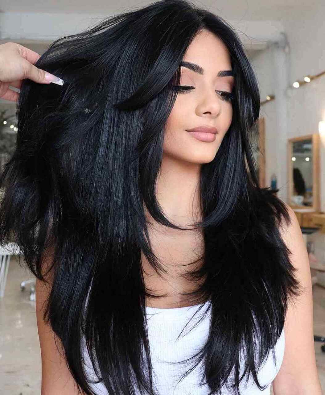 cabelo escuro