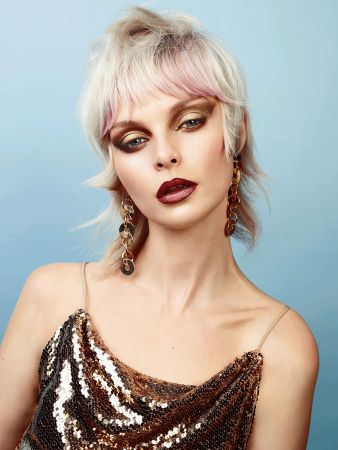 corte mullet anos 80 ou wolf cut