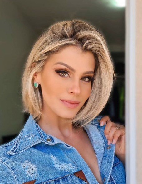 cabelo feminino chanel