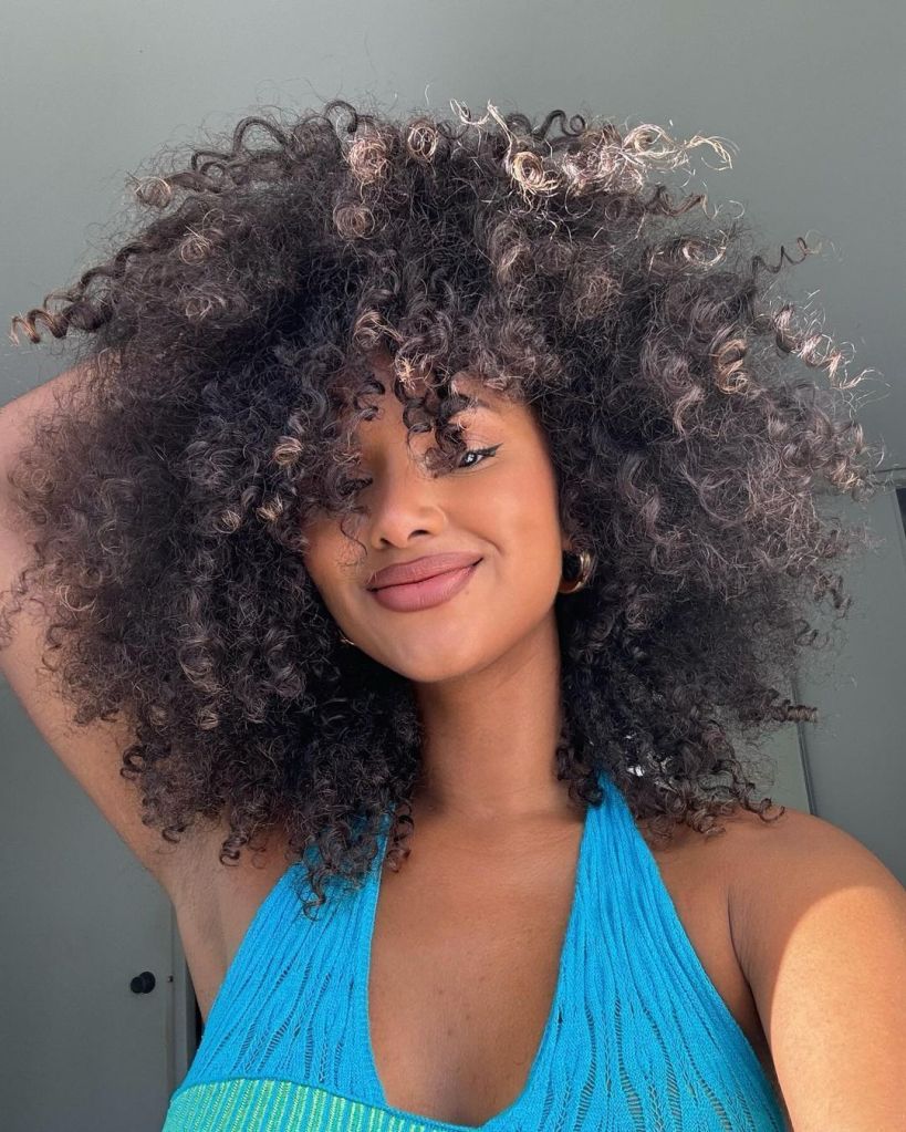 cabelo feminino crespo