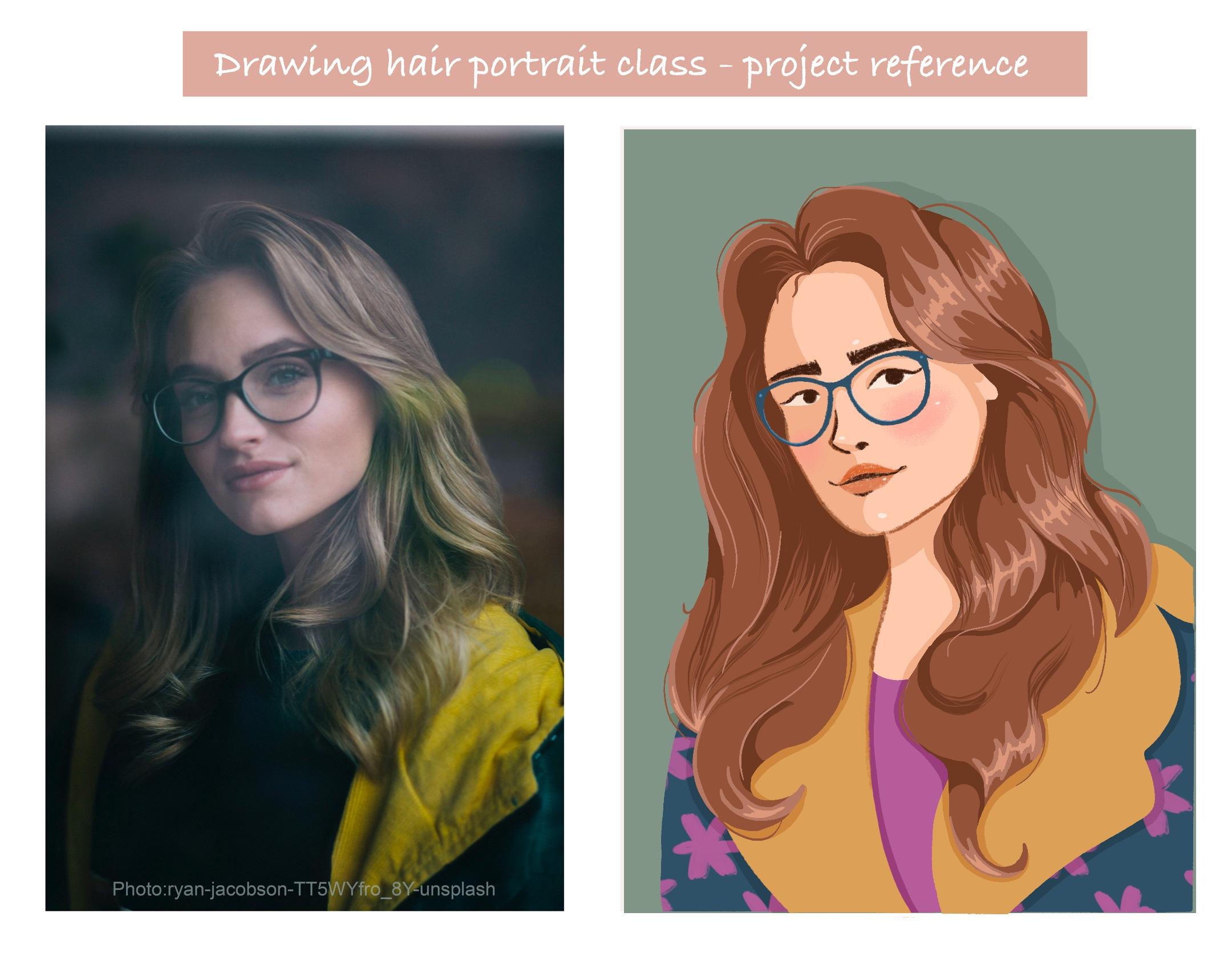 quanto custa um curso de desenho de cabelo feminino online