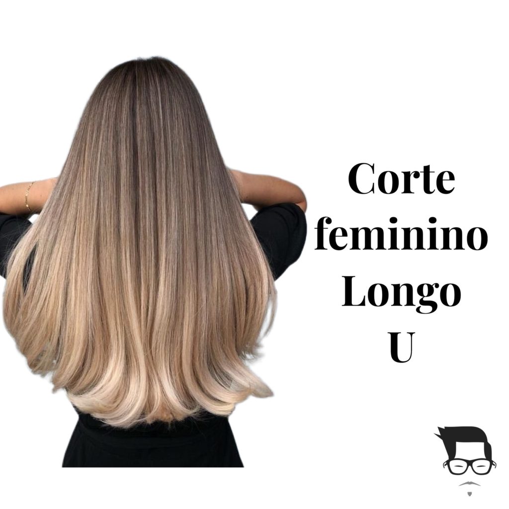 cabelo feminino formato u