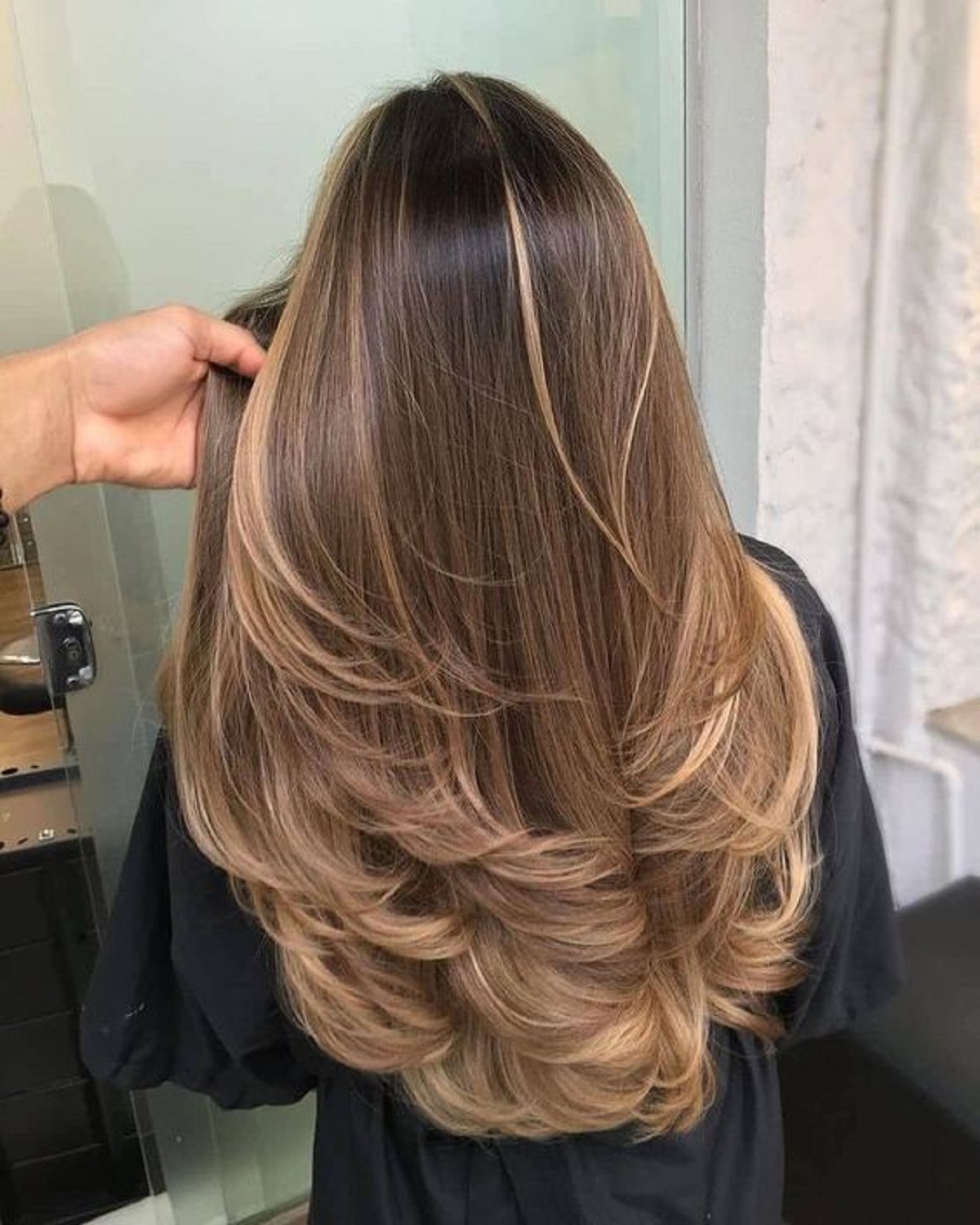 cabelo feminino formato u