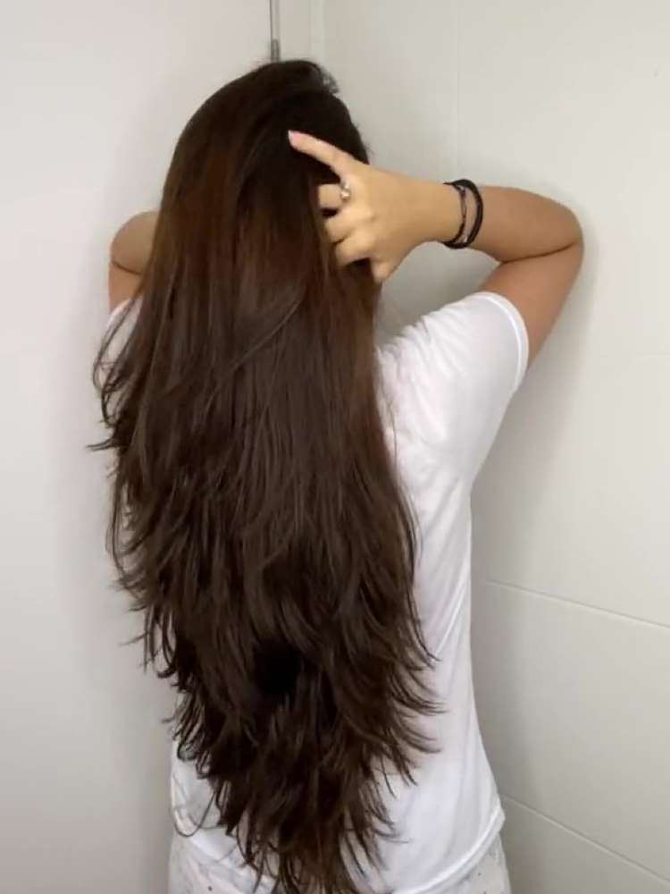 corte u ou v qual o melhor para cabelo longo