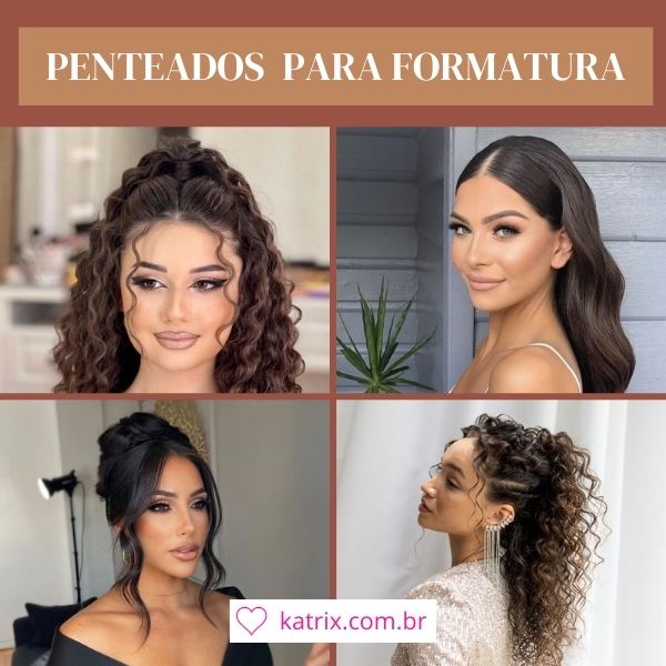 cabelo feminino formatura