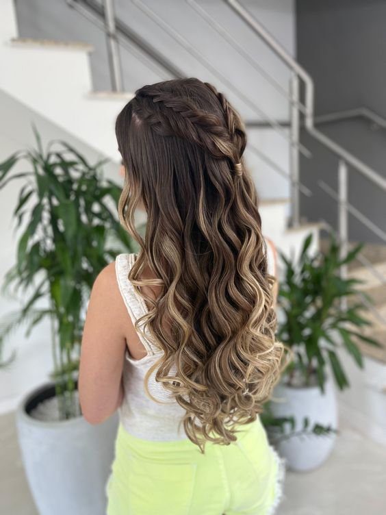 cabelo feminino formatura